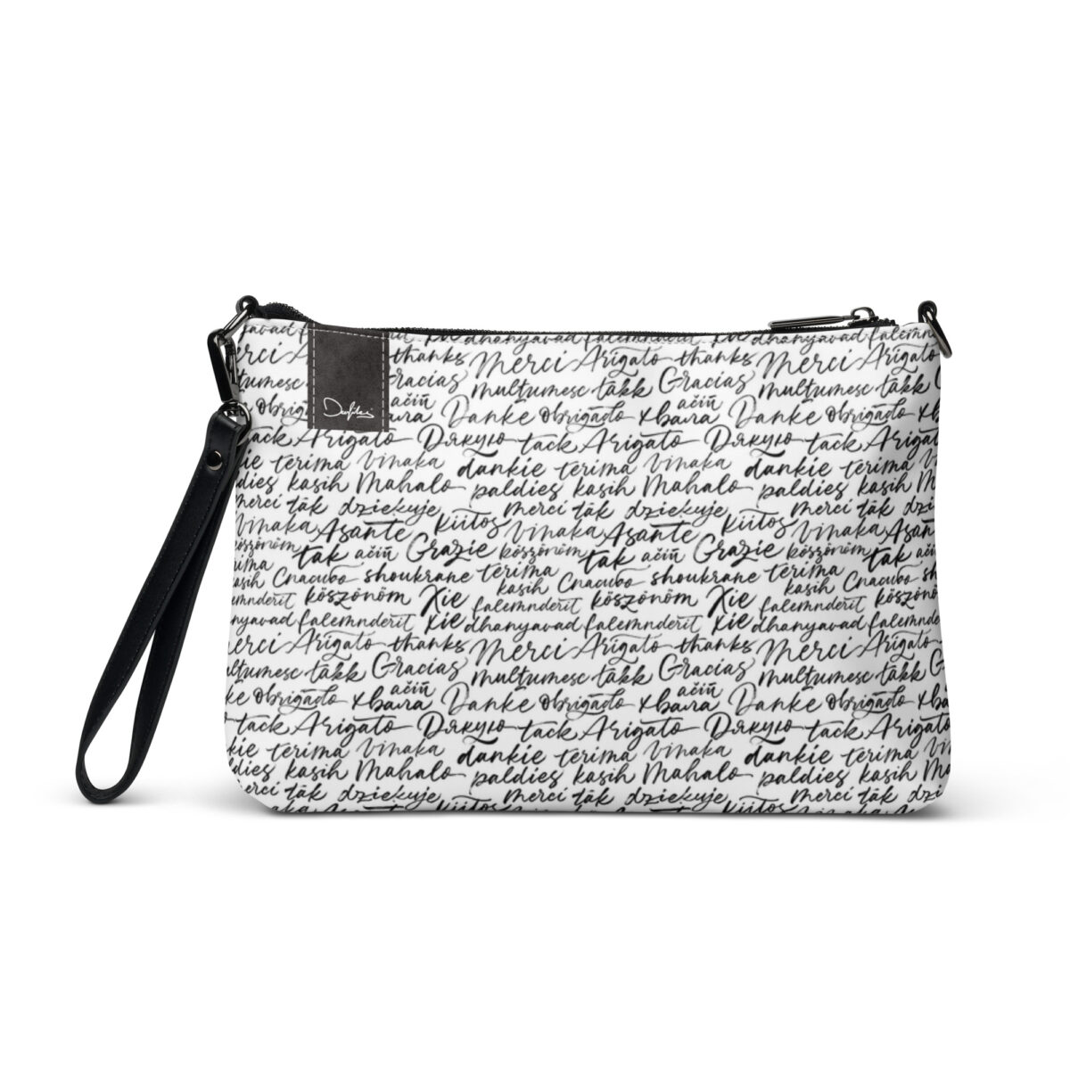 all over print crossbody bag white back 66afe35b23ff6 handtasche