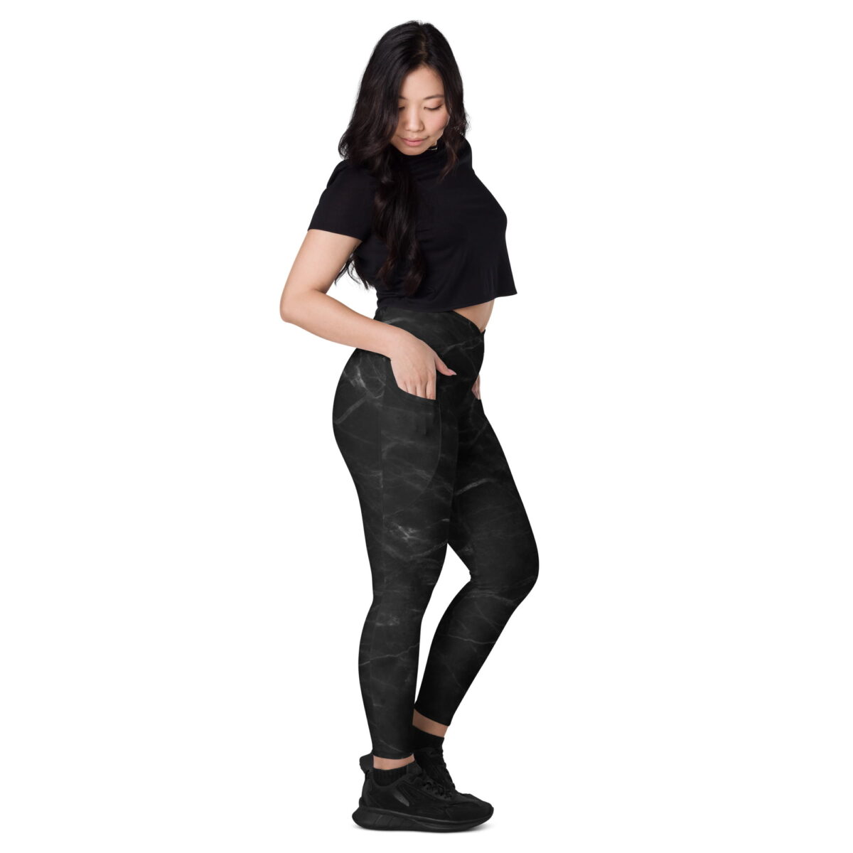 all over print crossover leggings with pockets white right 63b153d946064 v bund leggings