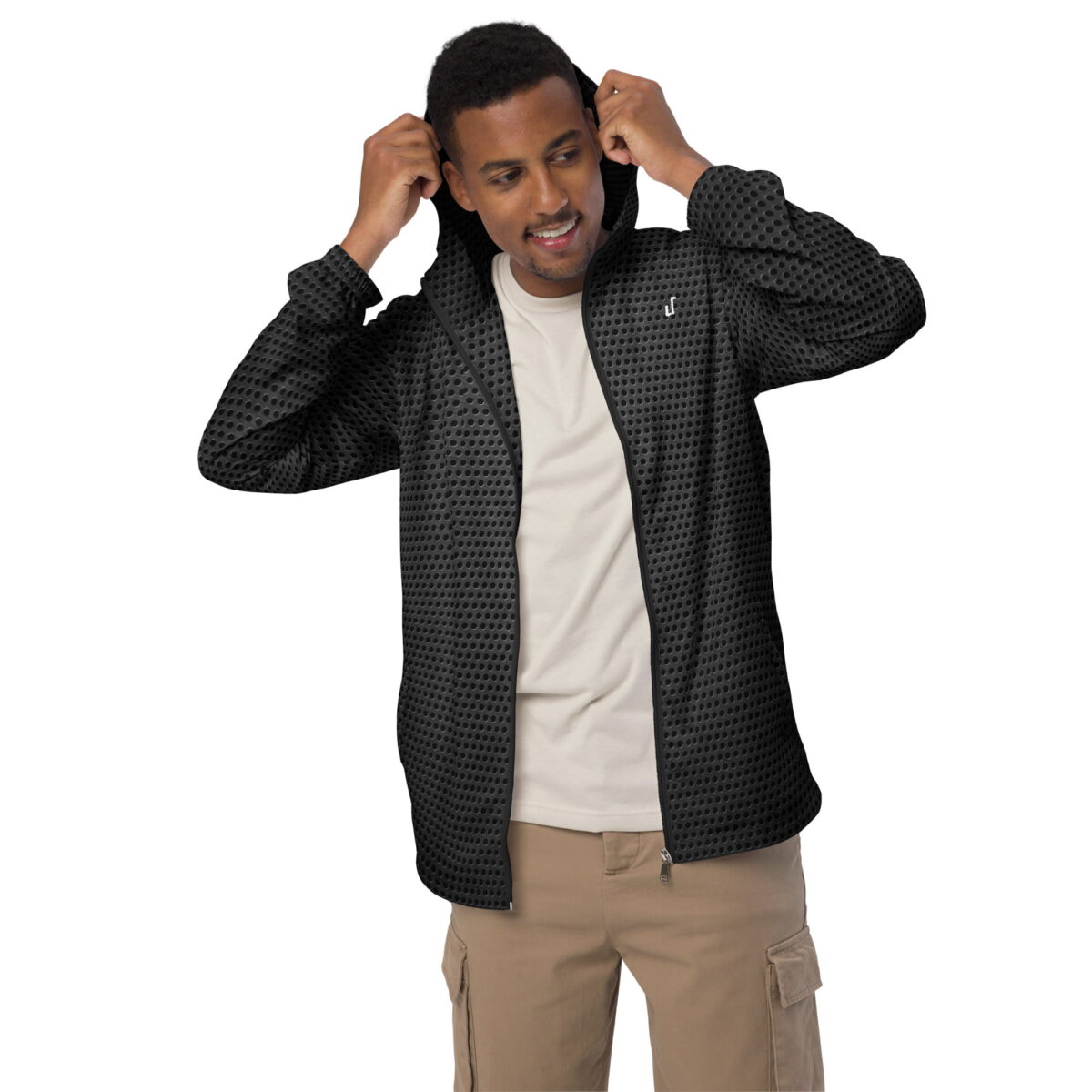 all over print mens windbreaker black front 2 63b176e01b045 herren windbreaker