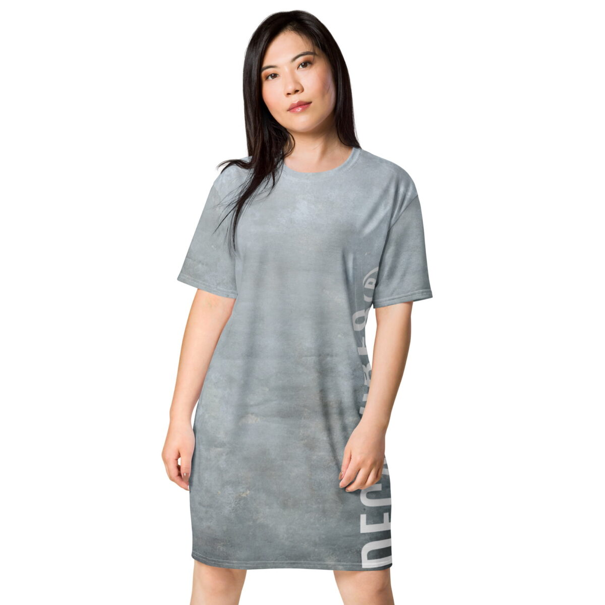 all over print t shirt dress white front 62ff191520a8c t-shirt kleid