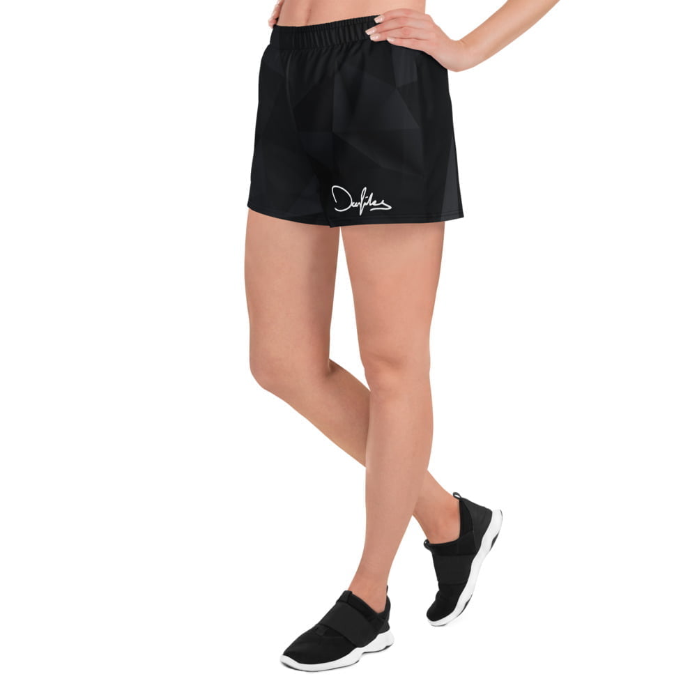 all over print womens recycled athletic shorts white left 637018be1a628 damen sport shorts