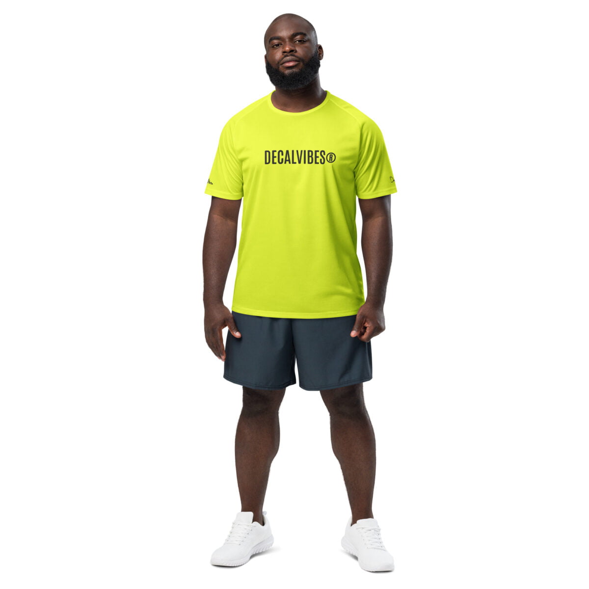 unisex sports jersey neon yellow front 65bb236a2326b herren sport trikot